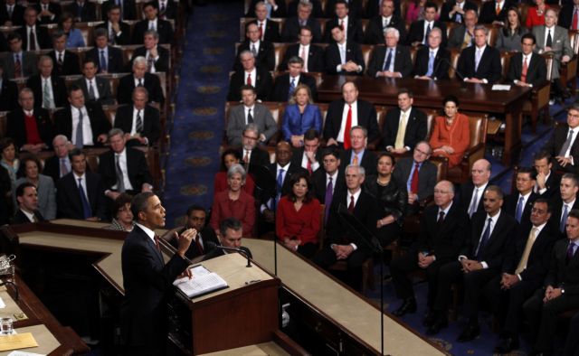 Λεφτά, όπλα και συναίνεση στην ομιλία Ομπάμα για την Κατάσταση του Έθνους